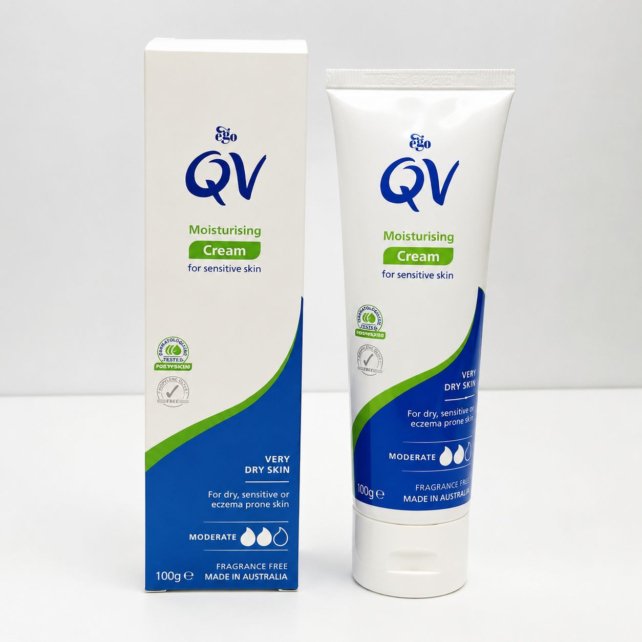 کرم تیوپی کیوویQV